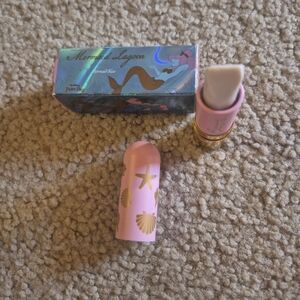 Besame Cosmetics Peter Pan Mermaid Kiss Lagoon Lipstick DISCONTINUED VERY RARE!!